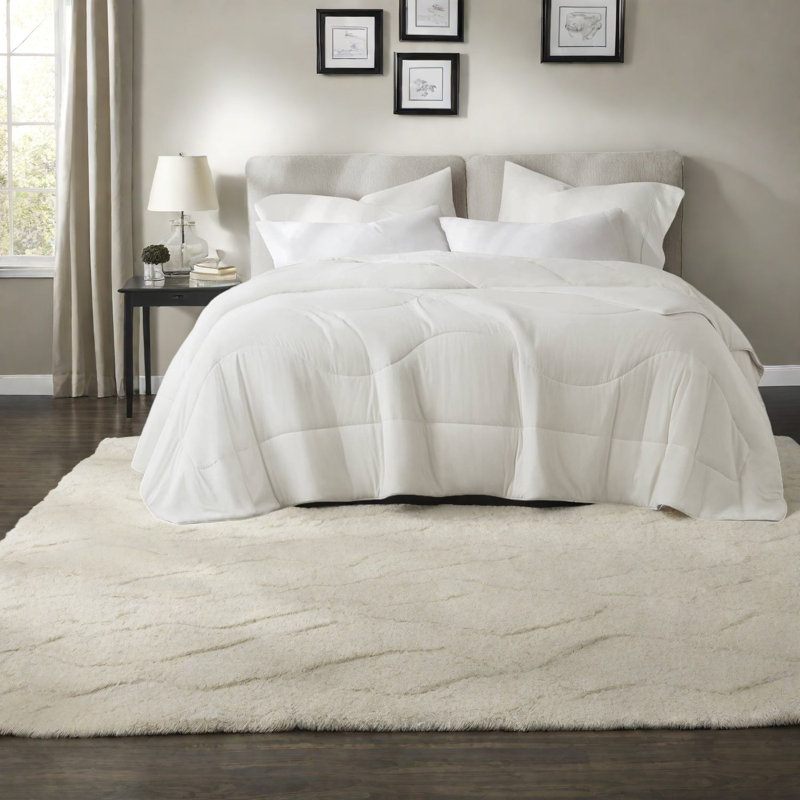 Cooling Bedding Sets Nylon Full Queen Comforter, Modern Home Comfort