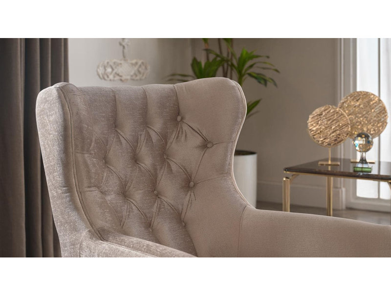 Jeilin Upholstered Wingback Chair