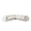 Canapé modulaire en lin 108 po Judith-61482832