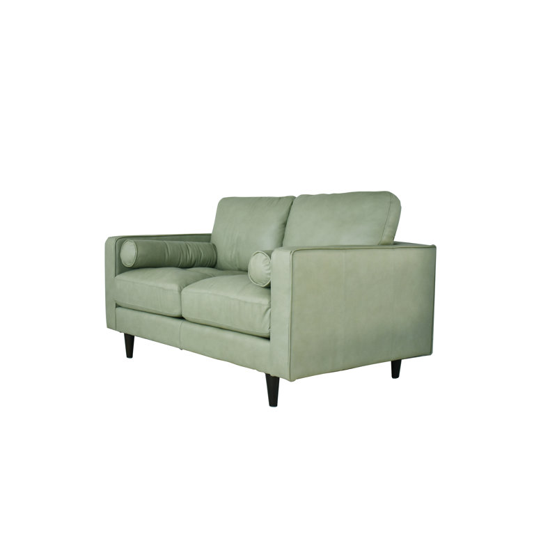 Causeuse en cuir Amara