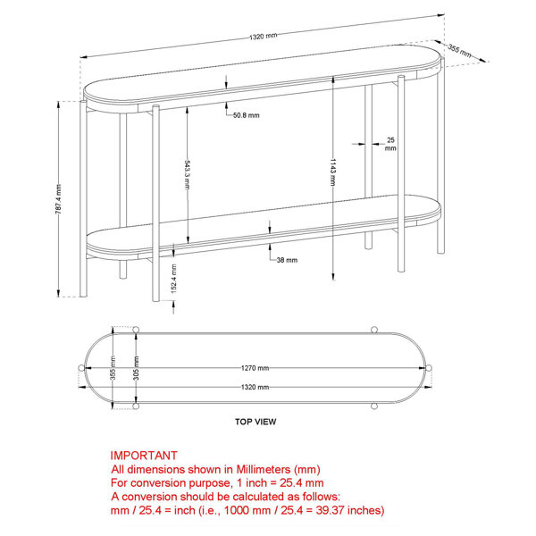 Dimensions du produit