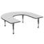 Table d'activité 60 "x 66" en forme de T avec pieds réglables-573455674-580520429-538156477