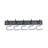 Sol 48" Long Adjustable Tool Hanging System Wall Mount Garage Tool Holder Organizer