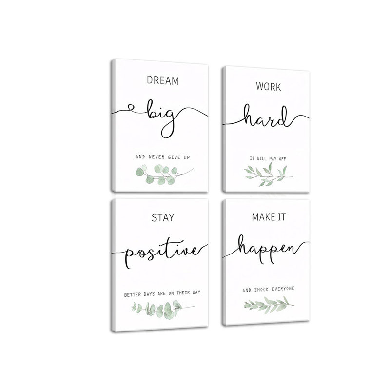 4 Piece Wrapped Canvas Print
