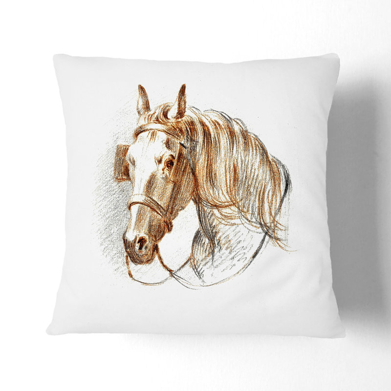 Square Throw Cushion, 40cm H x 40cm W x 15cm D, Stone