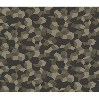 Curio Ingot Geometric Wallpaper Roll