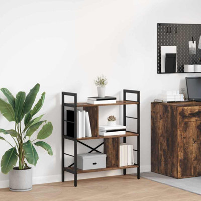 75cm W Steel Etagere Bookcase
