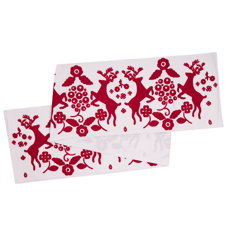 Lunora Scandia Christmas Textile Collection, 60" L x 12" W