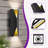 2 - Lights 15''H Dimmable LED Black and Gold Iron 3000K/4000K/5000K 3CCT Adjustable Outdoor Wall Sconce