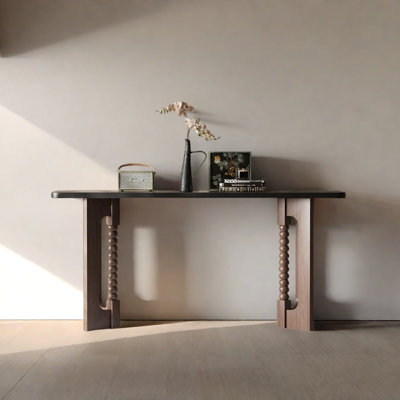 Retro Minimalist Console Table