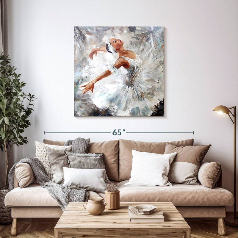Danseur de ballet Enn, H 39 po x l 39 po
