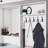 5-In-1 Entryway Hall Tree With Mirror, Shoe Storage And Coat Rack