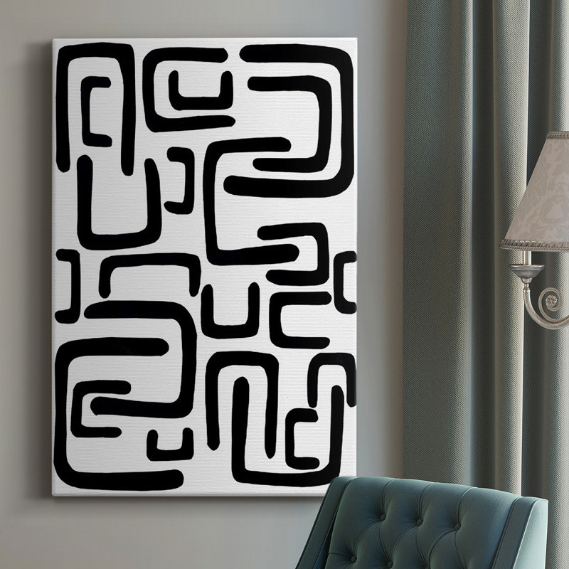 Shuffle II sur toile, H 48 po x l 32 po x P 1 po