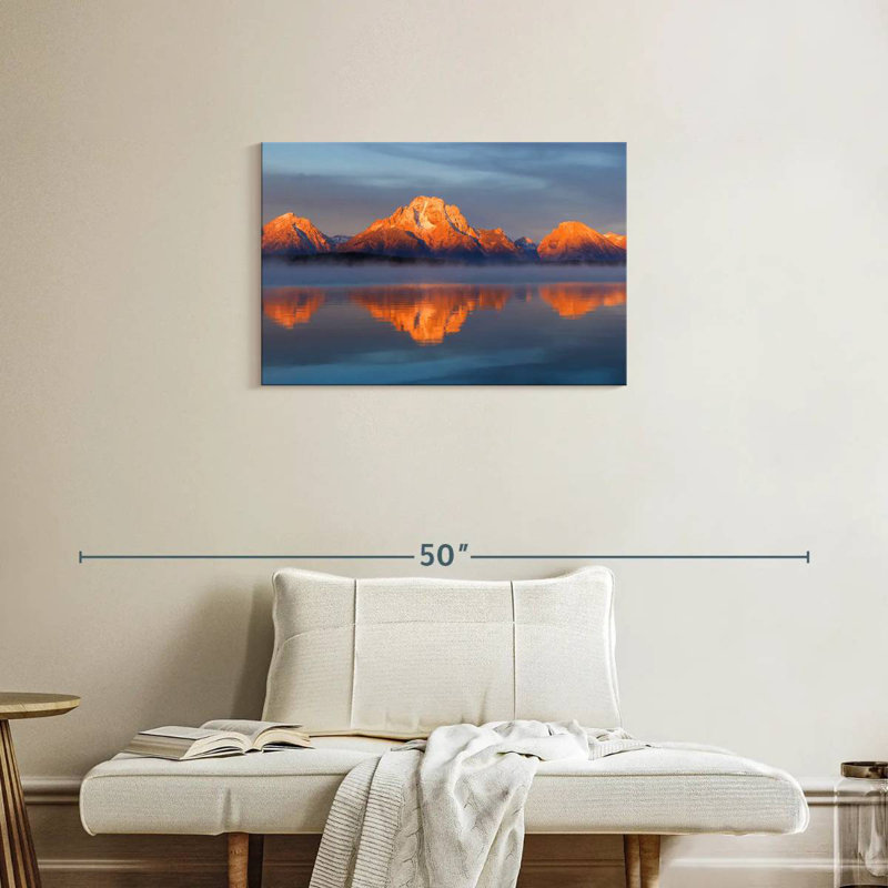 Alvord Grand Teton Mountain Range, 20" H x 30" W