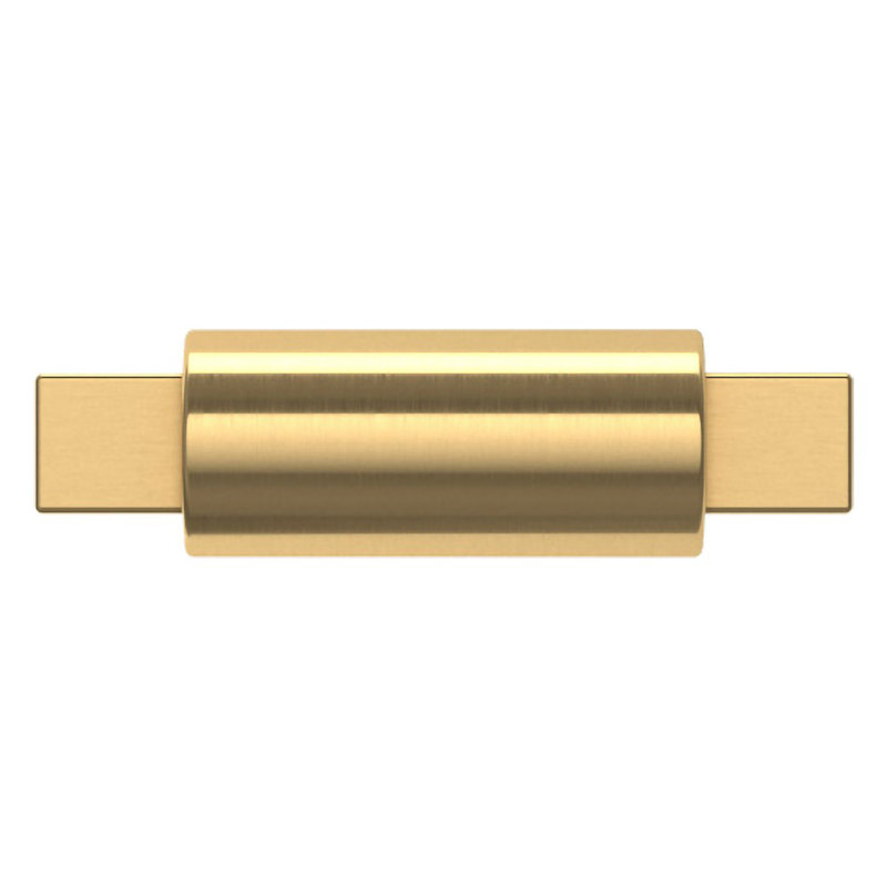 4623 Modern Knob, Satin Brass