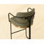 JALEN Upholstered Stool with Metal Frame