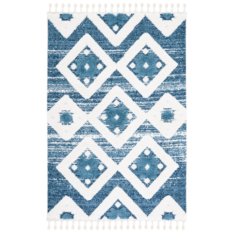 Tapis à poils longs Imraan, Rectangle 9 pi x 12 pi