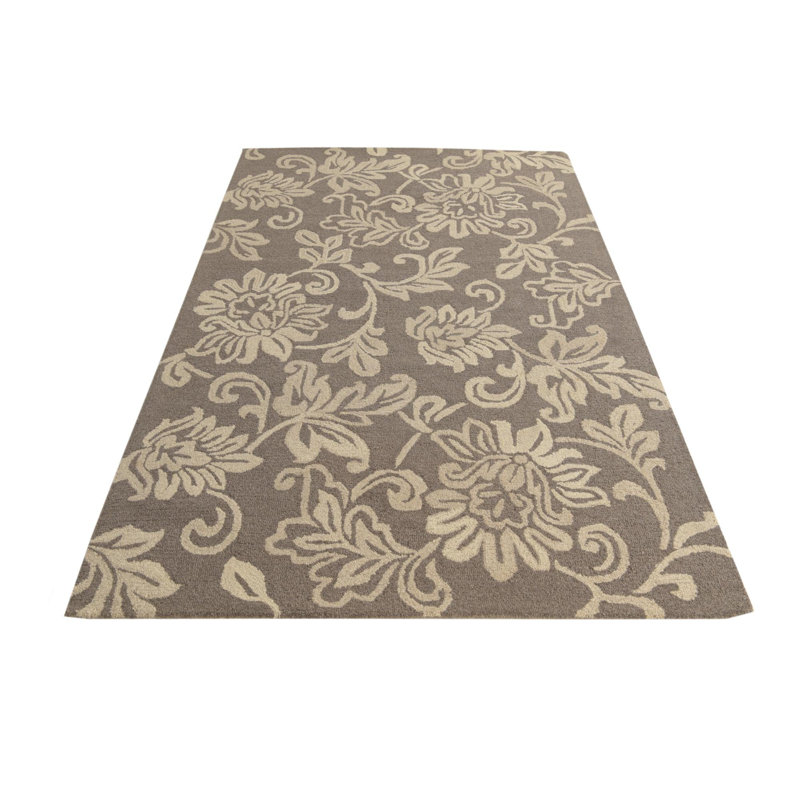 Tapis taupe 5x8