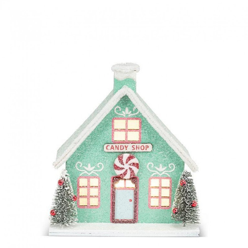 Small Peppermint Led Candy Shop