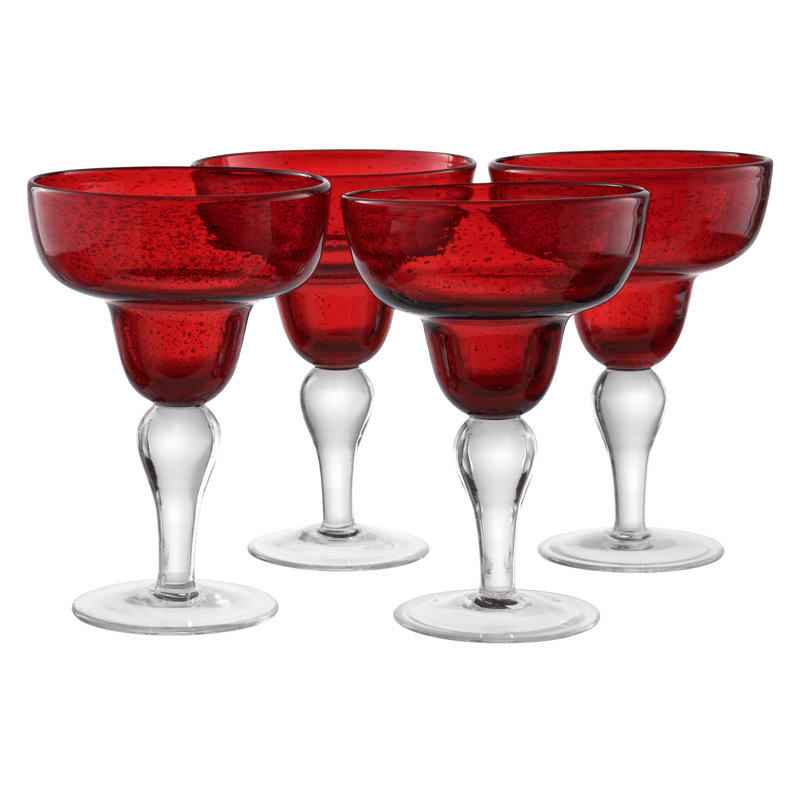 8 oz. Abingdon Verre à margarita, Rubis
