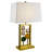 25.94" Gold Table Lamp