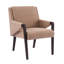 Chaises de salle à manger rembourrées en bois d'hévéa Mid-Century-124279723