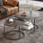 Sintered Stone Top Nesting Coffee Table Set-895768498-895768499