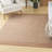 Ebern Designs Care Free Copper Modern Indoor Rug-543744674