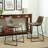 Counter Height Dining Set: Table And Chairs-2063108755-2063108754