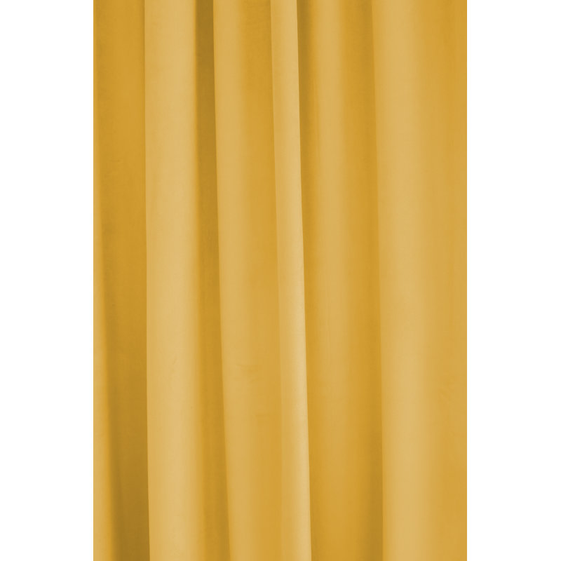 Eulie Blackout and Room Darkening Curtain, Yellow