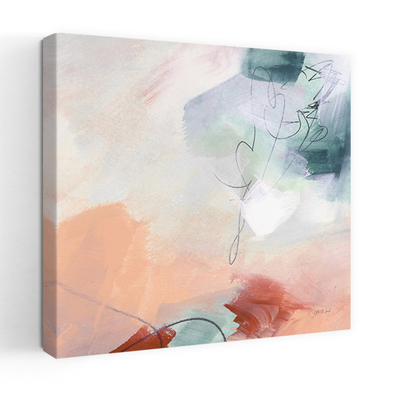 Art contemporain, art contemporain abstrait, H 18 po x l 18 po