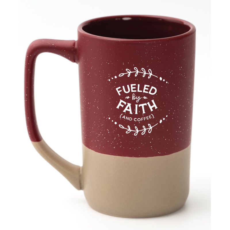 Fueled By Faith Designer Mug, 16oz
