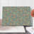 Ambesonne Boho Cutting Board Large Size Abstract Feather Wave Multicolor