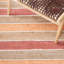 Tapis rayé en jute / coton / laine tissé à la main Alassane-1449264553