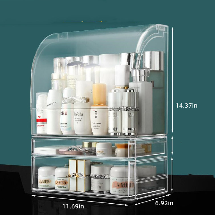 Kahmani Dust-proof Large-capacity Cosmetic Storage Box Rebrilliant