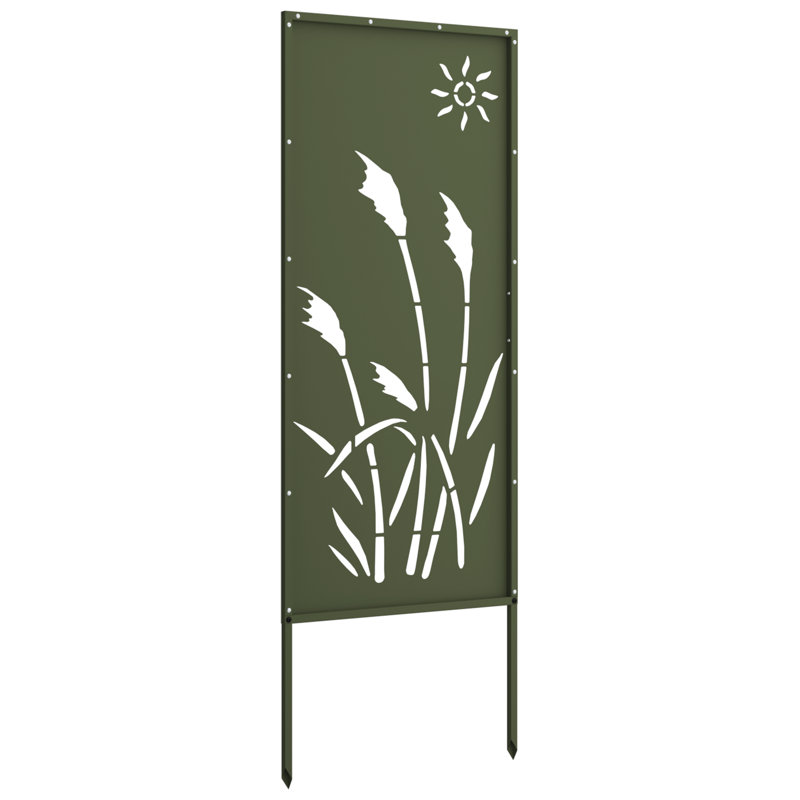vidaXL Garden Privacy Screen Partition Outdoor Decor Modern Decorative Barrier