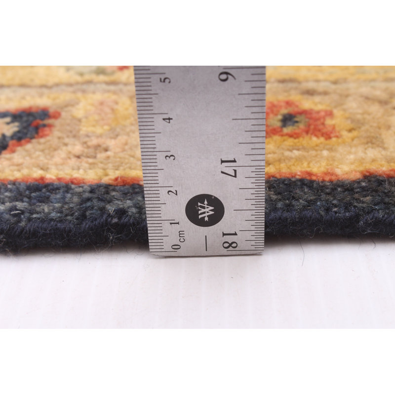 Tapis bleu marine Royal Mahal, Rectangle 7 pi 10 po x 9 pi 10 po