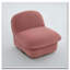 Fauteuil d'appoint pivotant en velours-2084246414