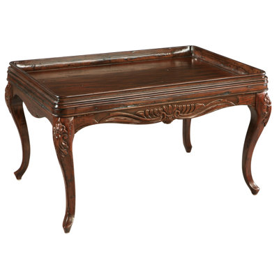 Solid Wood Top Coffee Table