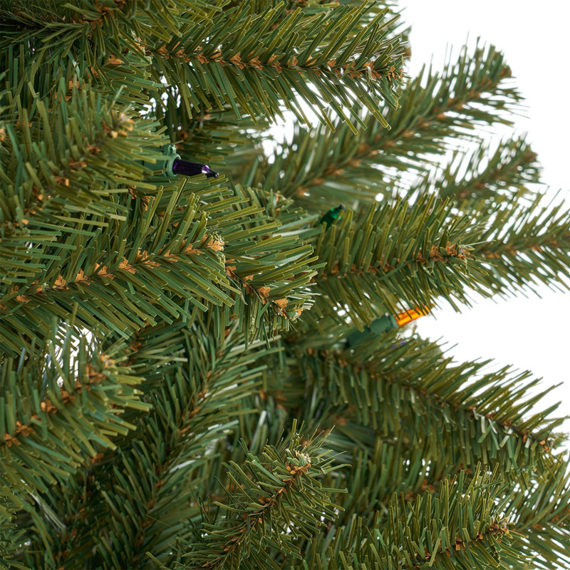 7' Noble Hinged Tree With 500 Multilights-UL,Dia:48
