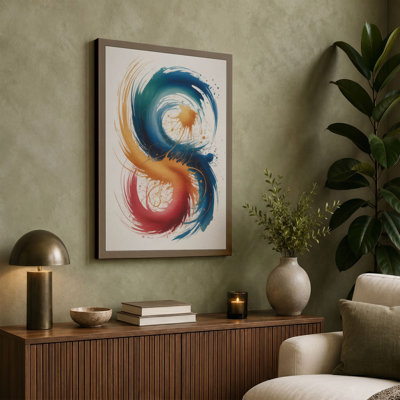Flowing Infinity Modern - Wrapped Canvas