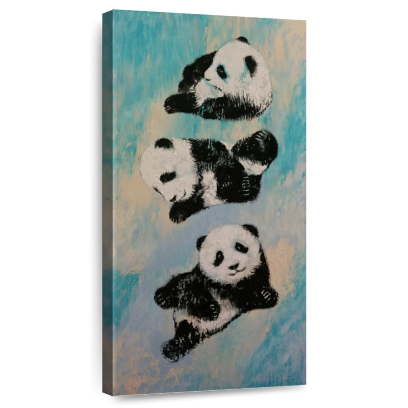 Panda Karaté, H 48 po x l 24 po
