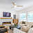 Pura 52'' Ceiling Fan with LED Lights-1246686944