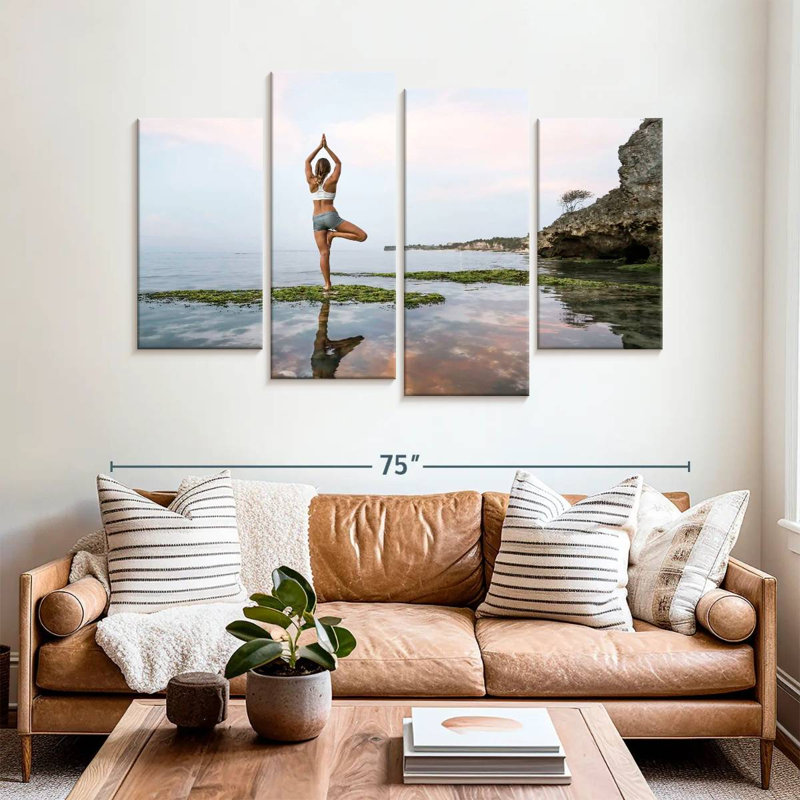 Yoga by the sea Sireci, H 42 po x l 68 po