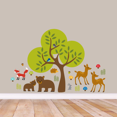 Décalcomanie murale Woodland Forest
