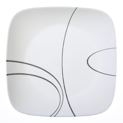 Simple Lines 10.25" Square Dinner Plate