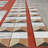 Polished marble tiles, natural stone
