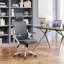 Fauteuil de travail ergonomique avec appui-tête et accoudoir rabattable Joyti-273634312-289708960