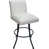 White Seat/Gray Frame