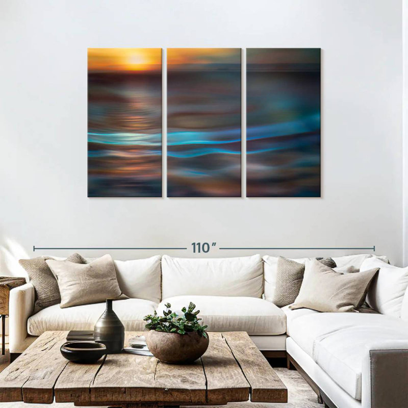 Gillard Pacific Sunset Hues, H 48 po x l 74 po